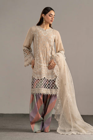 Luxury Formals Velvet '26 - 3 Piece Embroidered Velvet Suit | SFW2533-OFW