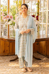 Gul Ahmed Tribute To Mothers '24 - Printed Lawn Unstitched Shirt SL-42001