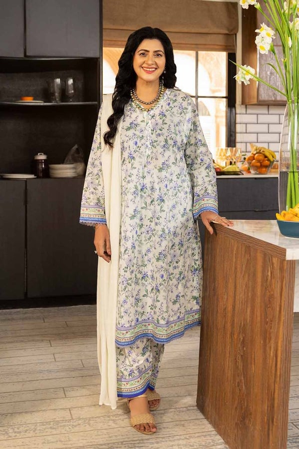 Gul Ahmed Tribute To Mothers '24 - Printed Lawn Unstitched Shirt SL-42004