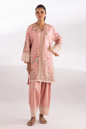 New In '26 - Stitched Signature Shirt + Shalwar | SS25SGE325P2T (RTS)