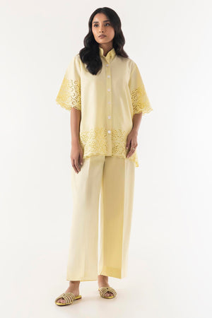 Wesst '25 - Solid Schiffli Co-ord Set - SS25WSU122P2T