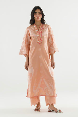 New In '26 - Stitched Embroidered Lawn Shirt+ Culotte | SS26ESE426P2T
