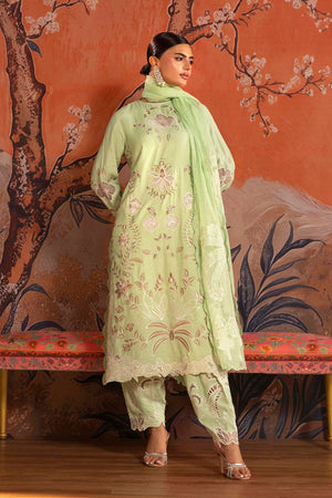 Fall Winter '26 - Stitched Embroidered Raw Silk Suit | SS26EXE635P3