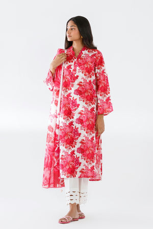 Basics '26 - Stitched Printed Lawn Shirt | SS26BSP195