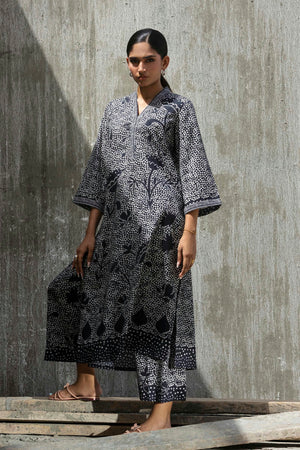 Basics '26 - Stitched Printed Lawn Shirt+ Culotte | SS26BSP247P2T
