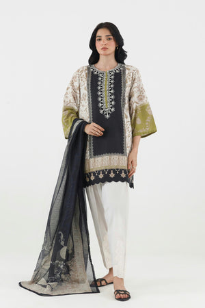 New In '26 - Stitched Printed Lawn Shirt + Dupatta | SS26MHY301AP2D