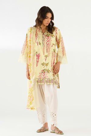 Stitched Printed Lawn Shirt+ Dupatta | SS26MHY107BP2D