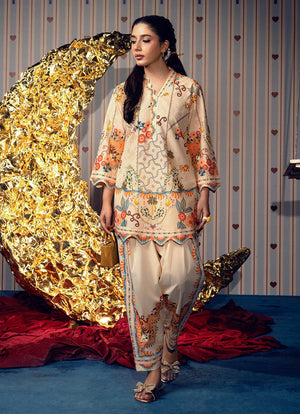 Lucky Charm Lawn Pret '26 - Sunstone