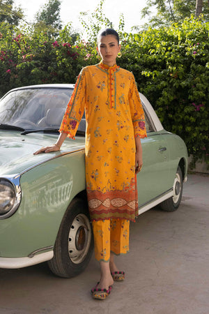 Mahay Summer '26 Vol 3 - Unstitched 2 Piece Lawn Suit - H263-002B-2AC