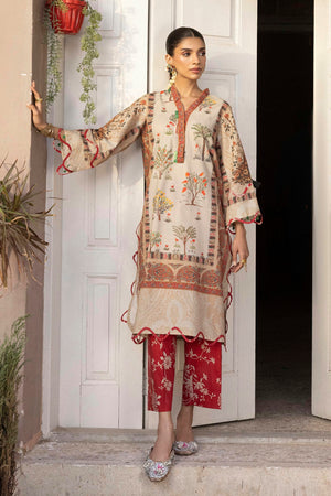 Mahay Summer '26 Vol 3 - Unstitched 2 Piece Lawn Suit - H263-008A-2C