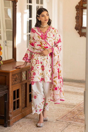 Mahay Summer '26 Vol 3 - Unstitched 3 Piece Lawn Suit - H263-009A-3CI (RTS)