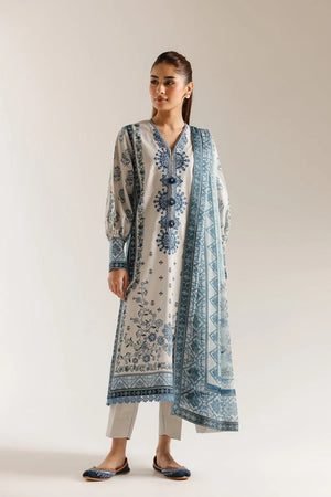 Unstitched Collection '26 - EMBROIDERED SUIT | E1001/203/604