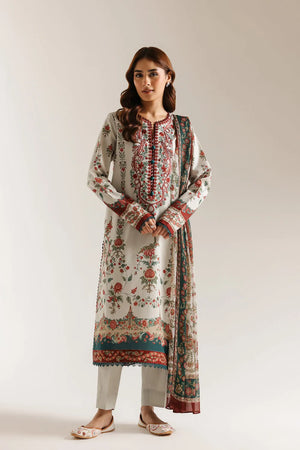 Unstitched Collection '26 - EMBROIDERED SUIT | E1003/203/319