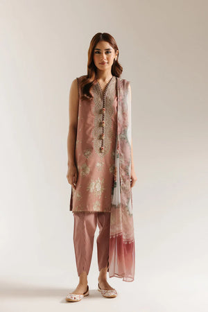 Unstitched Collection '26 - EMBROIDERED SUIT | E1005/203/805