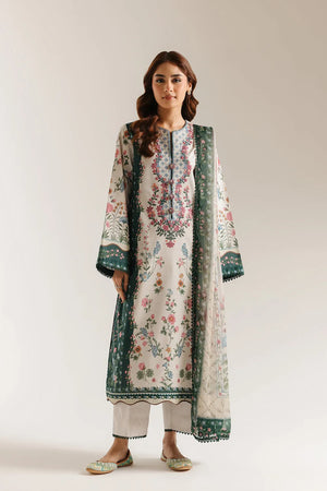 Unstitched Collection '26 - EMBROIDERED SUIT | E1016/203/712
