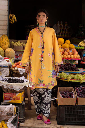 Mahay Summer '26 Vol 4- Unstitched Printed 2 Piece Lawn Suit | H264-005A-2C
