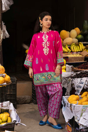 Mahay Summer '26 Vol 4 - Unstitched Printed 2 Piece Lawn Suit | H264-006B-2AC