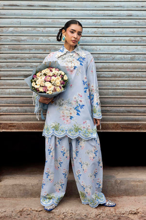 Mahay Summer '26 Vol 4 - Unstitched Printed 2 Piece Lawn Suit | H264-001A-2C
