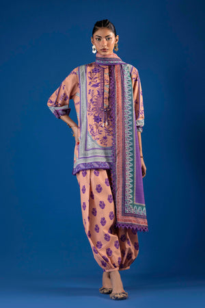 Mahay Summer '26 Vol 4 - Unstitched Printed 3 Piece Lawn Suit | H264-008B-3CG