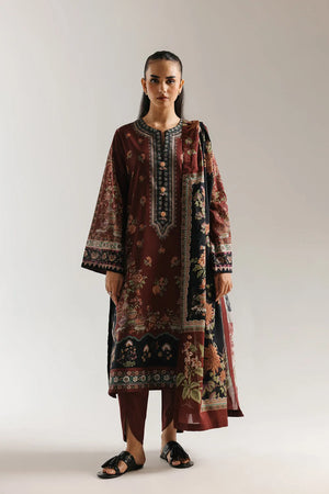 Unstitched Collection '26 - PRINTED SUIT | E0871/202/415