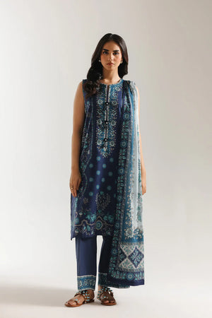 Unstitched Collection '26 - PRINTED SUIT | E0874/202/622