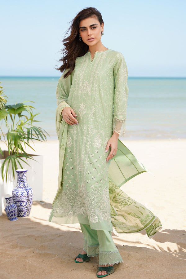 Festive Unstitched Vol-02 '24 - Embroidered Lawn 3 Piece