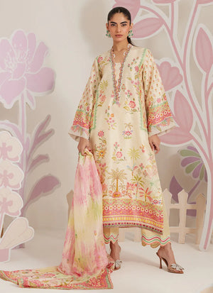 Ramadan Eid Frou Frou '26 - Zelara Shirt And Dupatta