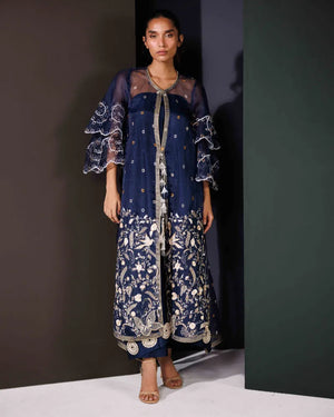 Luxury Pret – Fall '25 - Zohra Navy Blue