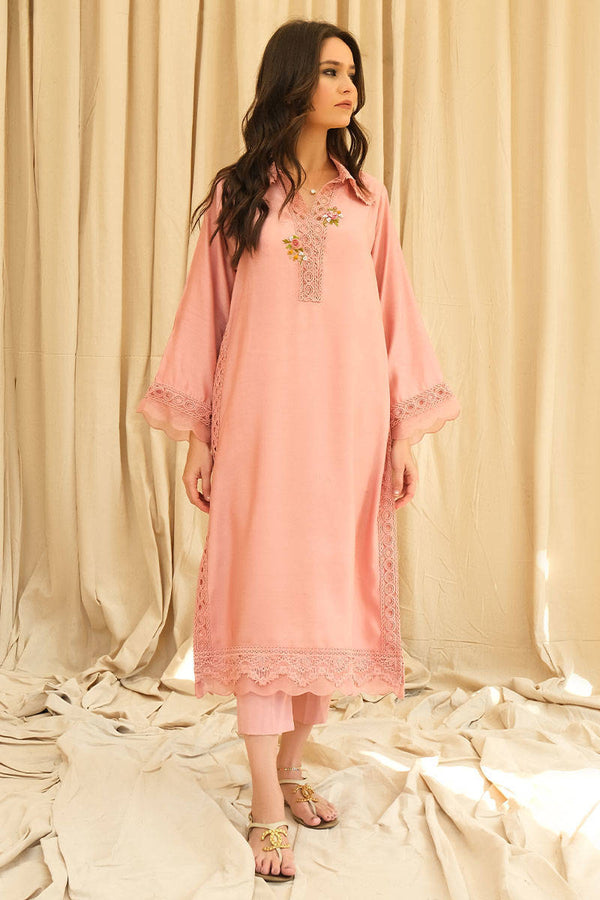 Farida Hasan Spring Collection '23 - TEA ROSE WITH PANTS