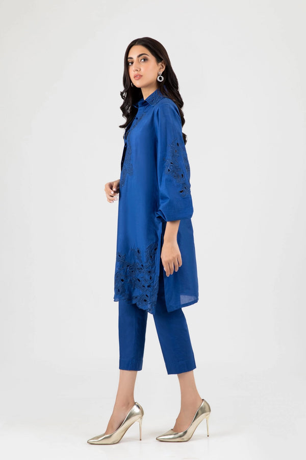 Ayesha somaya Co-Ord Sets-15100-ROYAL-BLUE