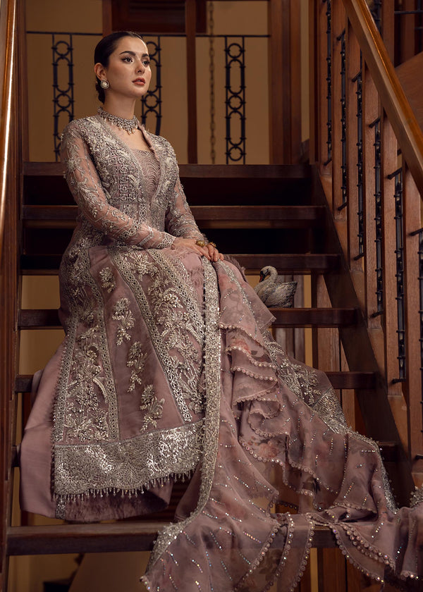 Crimson Aik Jhalak Wedding Collection -A Cutwork Affair