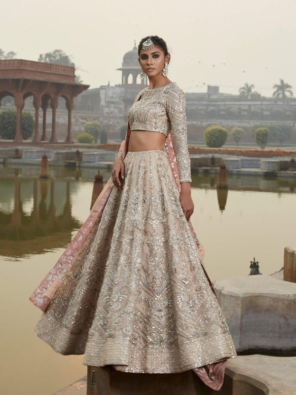 Misha Lakhani Bridal Couture - CHOLI W/ LEHENGA & DUPATTA