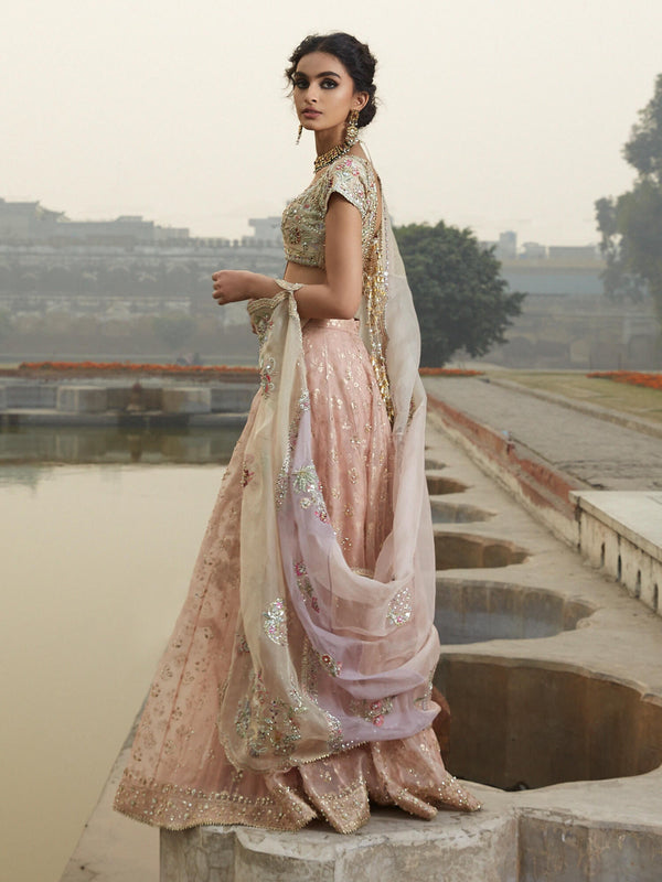 Misha Lakhani Bridal Couture - CHOLI W/ GHAGRA & DUPATTA