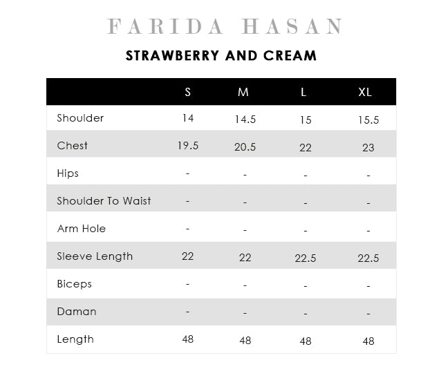 Farida Hasan - Strawberry & Cream