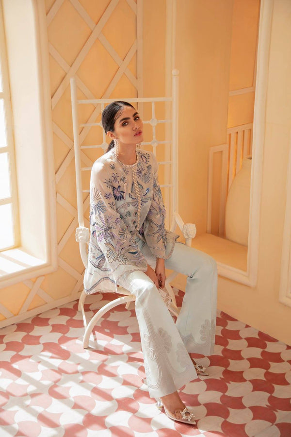 Suffuse By Sana Yasir Luxury Pret '21 - Tiffany Ice