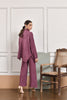 Hassal Autumn Winter -Bey Cable Maroon Oversize Set